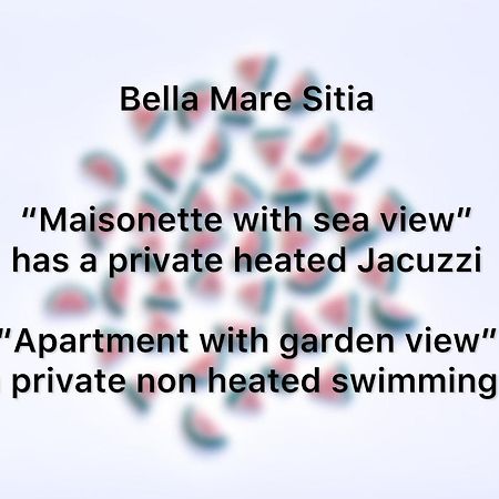 Apartamento Bella Mare Sitia Exterior foto
